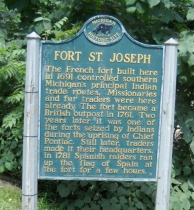 Pierre Lamsette, later Peter Specie, engaged in the fur trade near old Fort St. Joseph at the portage from the St. Joseph to the Kankakee River on the old Voyageur Highway.