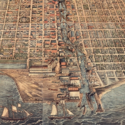 1857 Chicago port