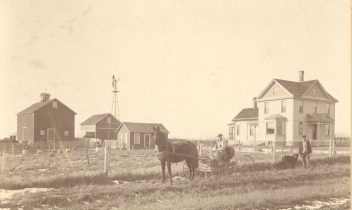1890 abt Otto Johnson farm