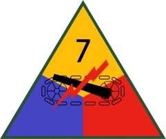 7th Armored shoulder patch