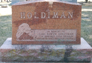 Holdiman tombstone