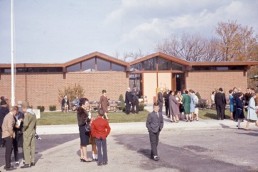 1964 Oswego Pub Library dedication A