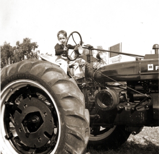 1949 Roger at Plowing Match