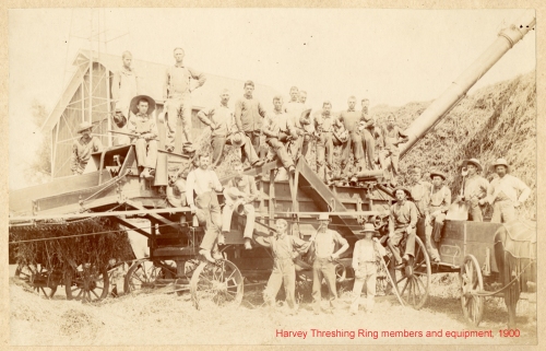 1890 Harvey Threshing Ring B