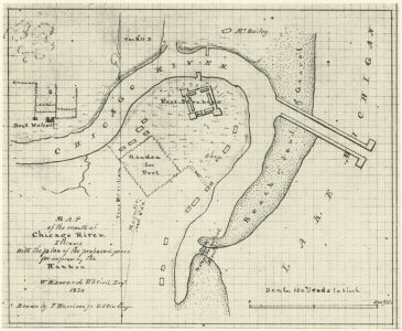 1830 Chicago Harbor improvements