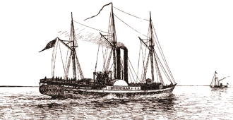 3 Steamboat Michigan 1833